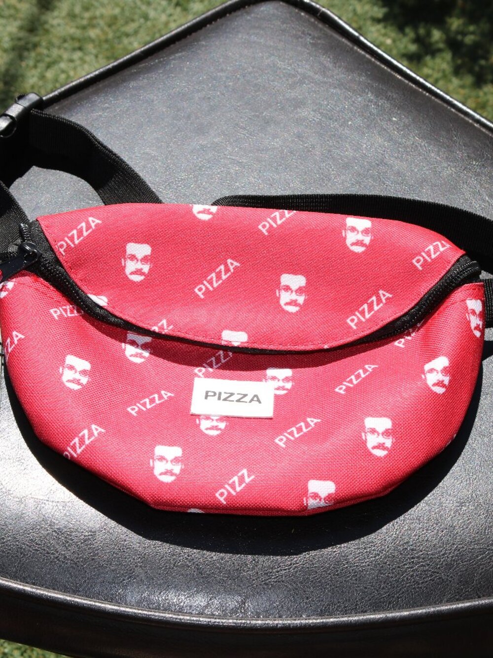 Pizza John DFBTA Records Pizzamas Fanny Pack Bag